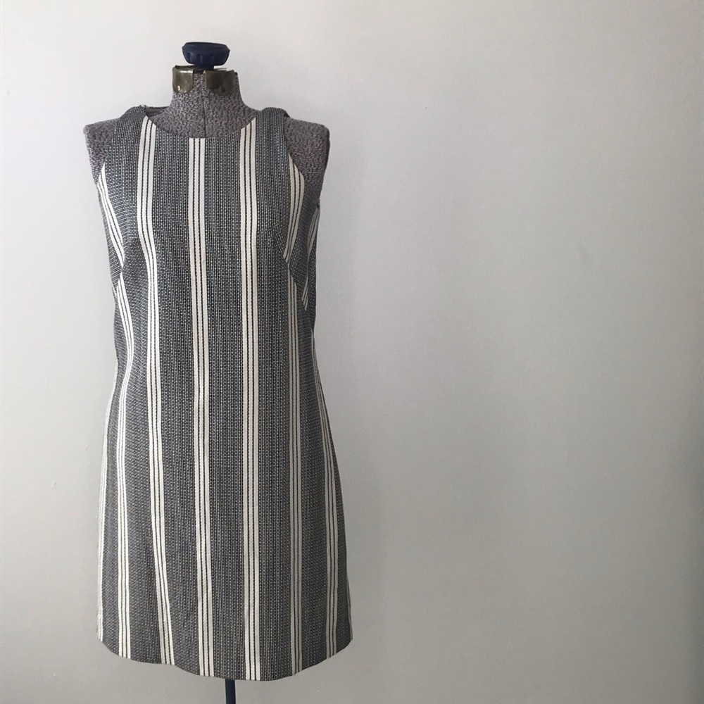Ann Taylor Striped Sheath, size 2